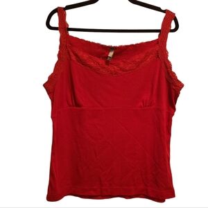 Denver Hayes lace trimmed cami XL